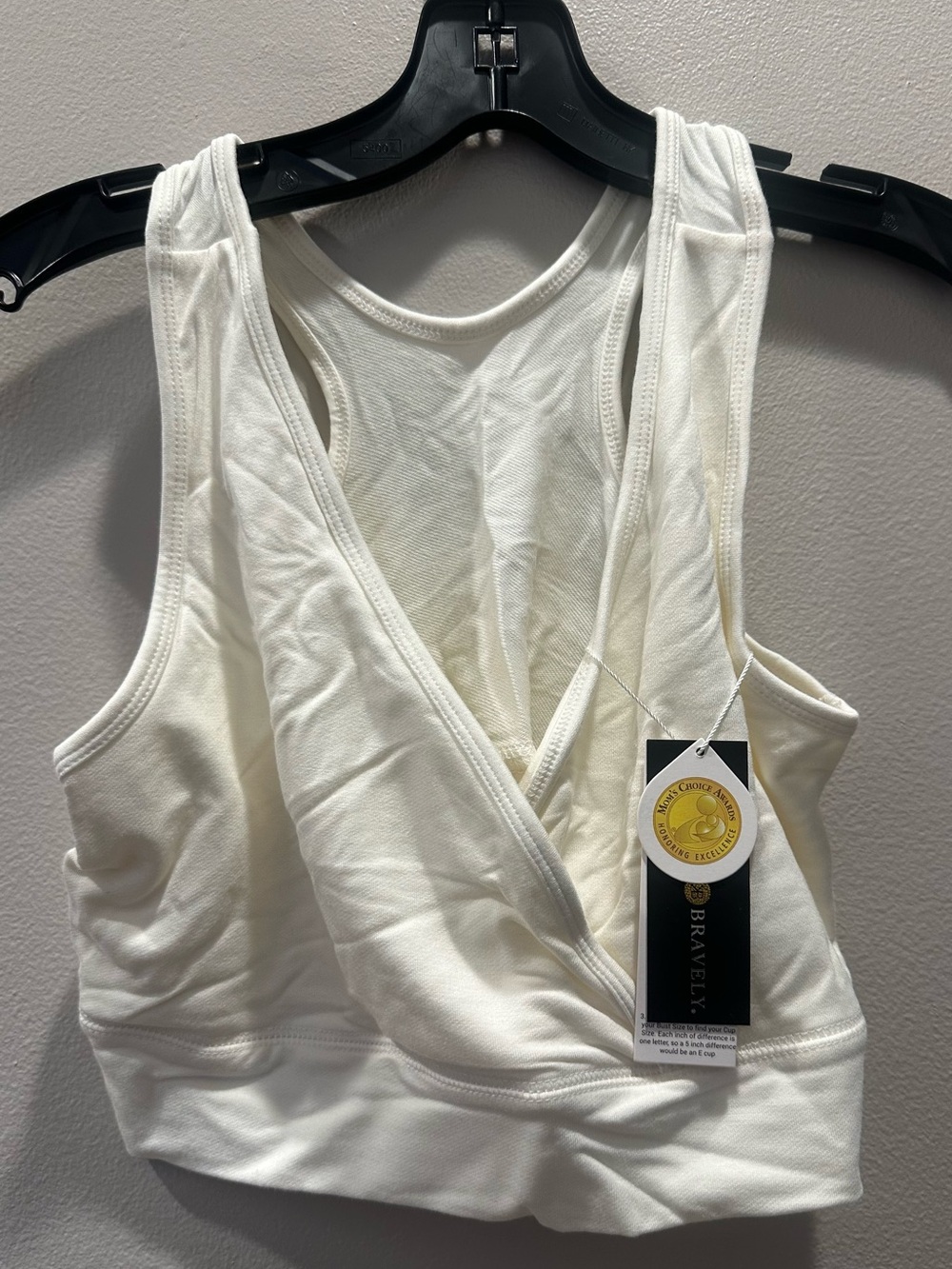 Kindred Bravely Ivory French Terry Nursing Bra- XL NWT